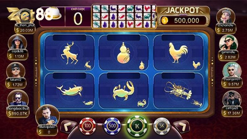 Cách chơi game bau cua doi thuong đơn giản