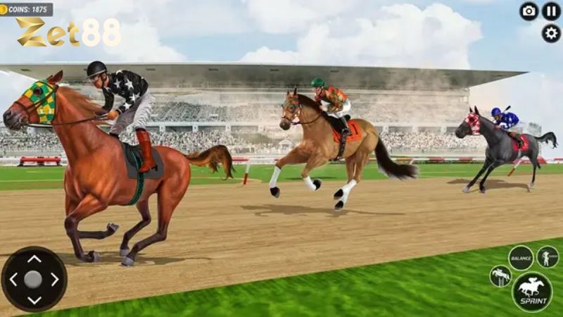 Game đua ngựa ăn xu là một trong những game giải trí điện tử